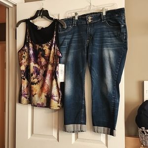 Arizona Jeans Cropped New Condition (Jeans Only)